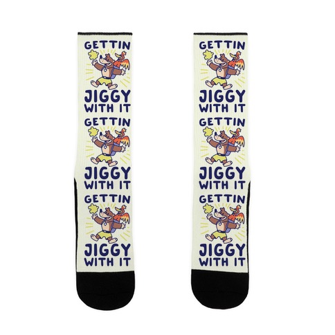Gettin Jiggy With It Sock