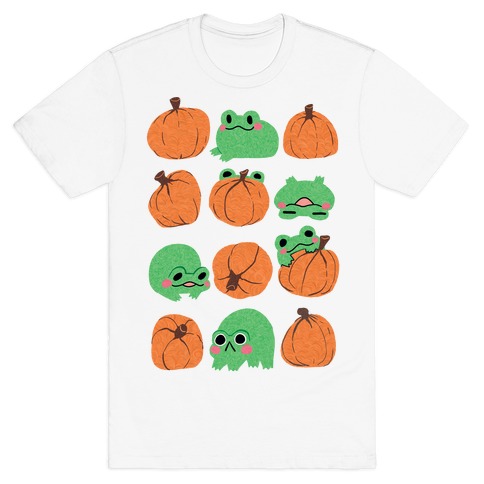Pumpkins Frogs T-Shirt