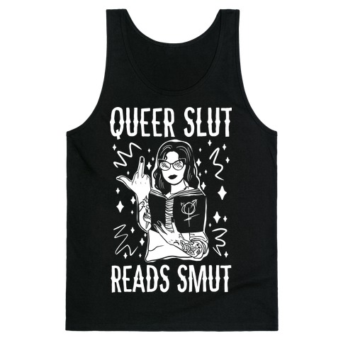 Queer Slut Reads Smut Tank Top