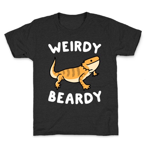 Weirdy Beardy Bearded Dragon Kids T-Shirt