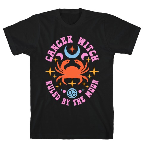Cancer Witch Ruled By The Moon T-Shirt
