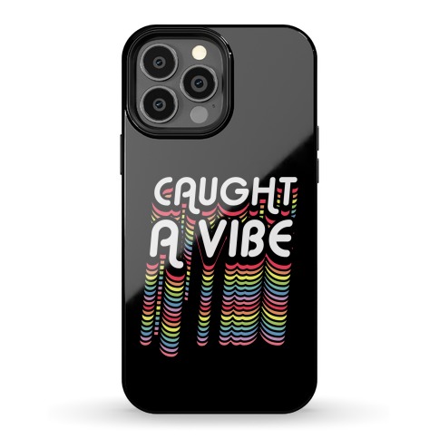 Caught A Vibe Retro Rainbow Phone Case