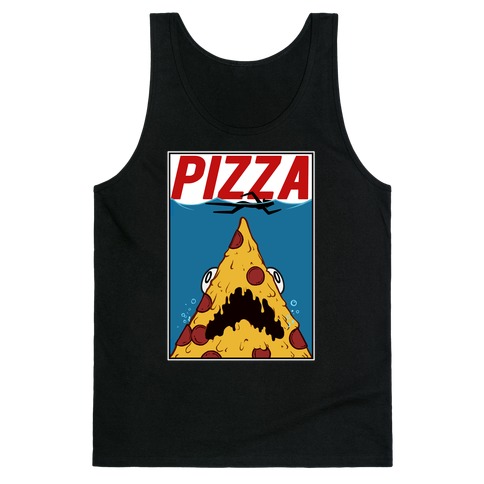 Pizza Jaws Tank Top