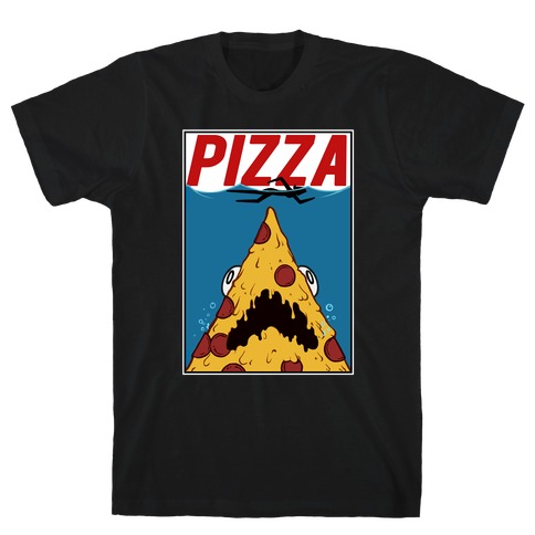Pizza Jaws  T-Shirt
