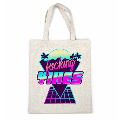 F***ing YIKES Retro Wave Casual Tote