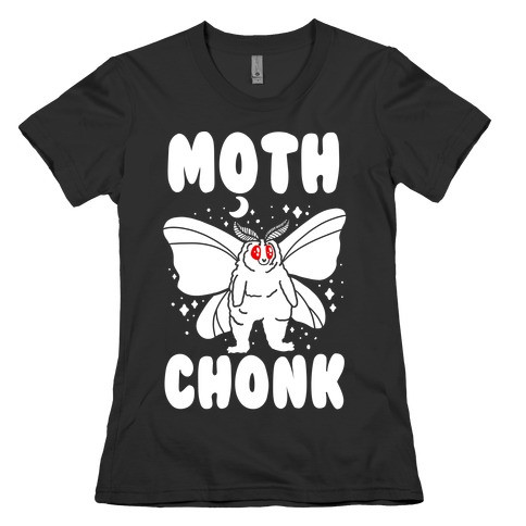 Moth Chonk Womens T-Shirt