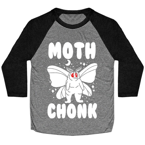 Moth Chonk Baseball Tee