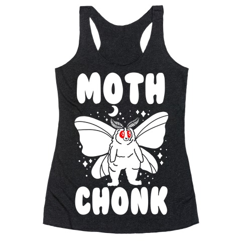 Moth Chonk Racerback Tank Top