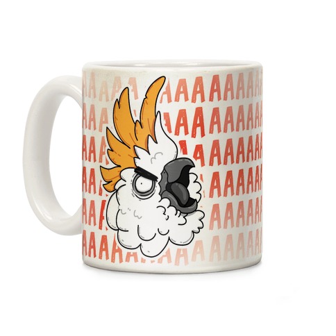Screaming Cockatoo Coffee Mug