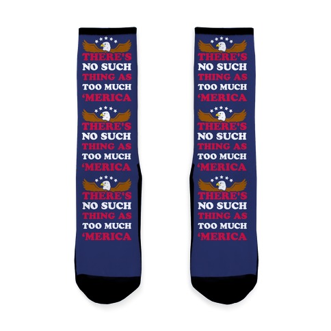 There's No Such Thing As Too Much 'Merica Sock