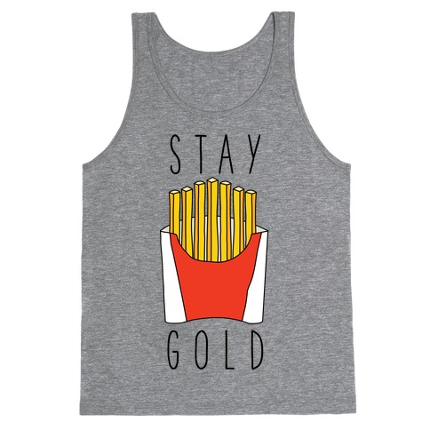 Stay Gold Fries Tank Top