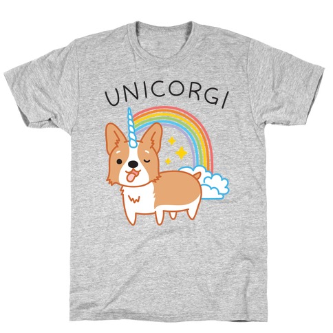 Unicorgi Corgi Unicorn T-Shirt