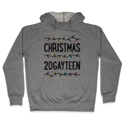 Christmas 20GAYTEEN Hooded Sweatshirt