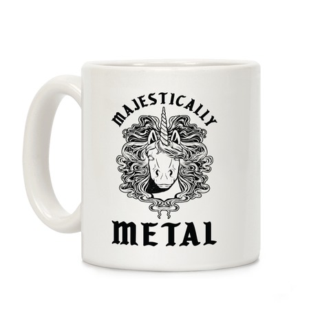 Majestically Metal Unicorn Coffee Mug