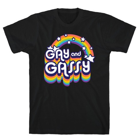 Gay and Gassy Rainbow T-Shirt