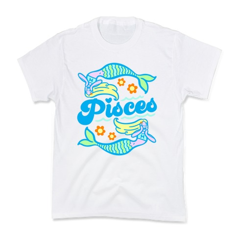 90's Aesthetic Pisces Kids T-Shirt