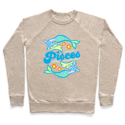 90's Aesthetic Pisces Pullover