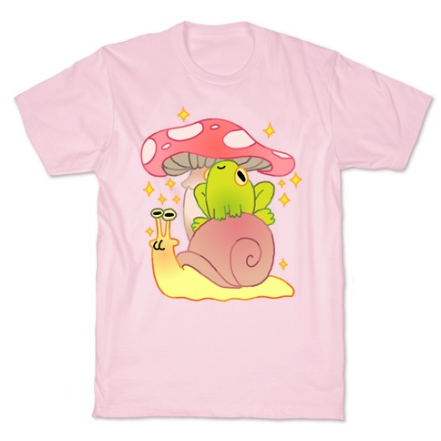 Cute Snail & Frog T-Shirt