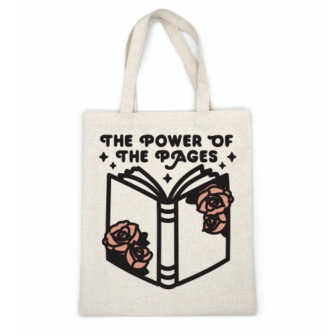 The Power Of The Pages Casual Tote