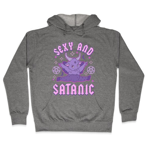 Sexy and Satanic Baphomet Hooded Sweatshirt