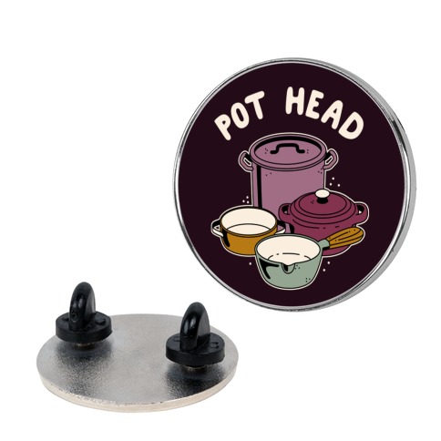 Pot Head Cooking Pots Pin