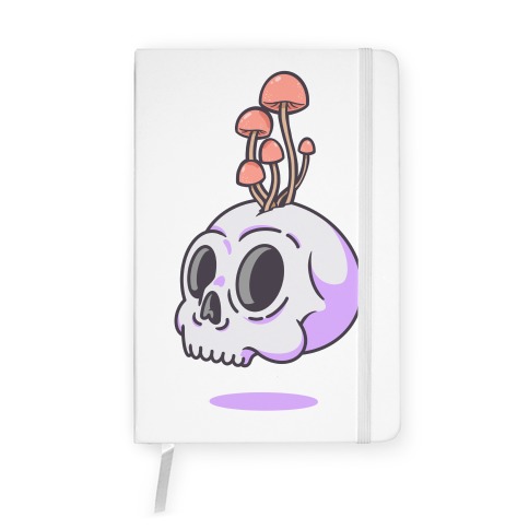 Shroom On A Skull Notebook