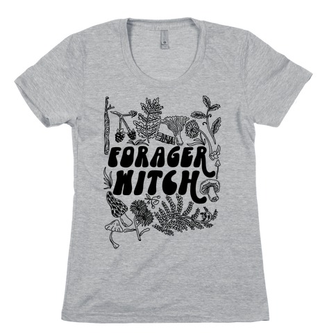 Forager Witch Womens T-Shirt