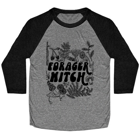 Forager Witch Baseball Tee