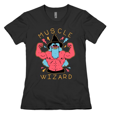 Muscle Wizard Womens T-Shirt