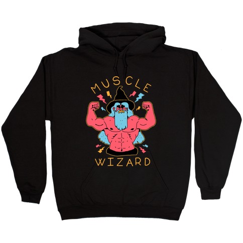 Muscle Wizard Hooded Sweatshirt
