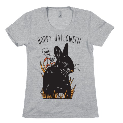 Hoppy Halloween Womens T-Shirt