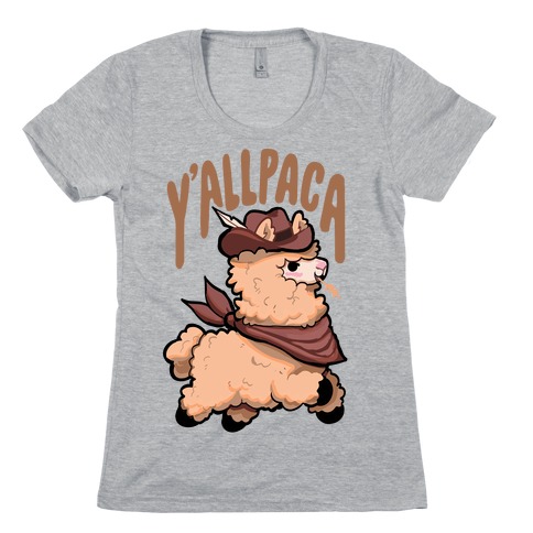 Y'allpaca Womens T-Shirt