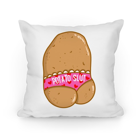 Donut Butt Home Throw Pillow