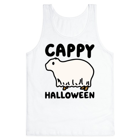 Cappy Halloween Capybara Parody Tank Top