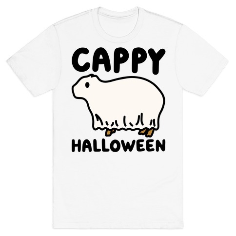 Cappy Halloween Capybara Parody T-Shirt