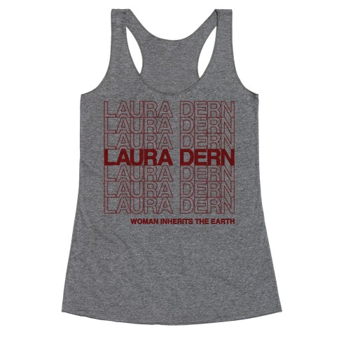 Laura Dern Thank You Bag Parody Racerback Tank Top