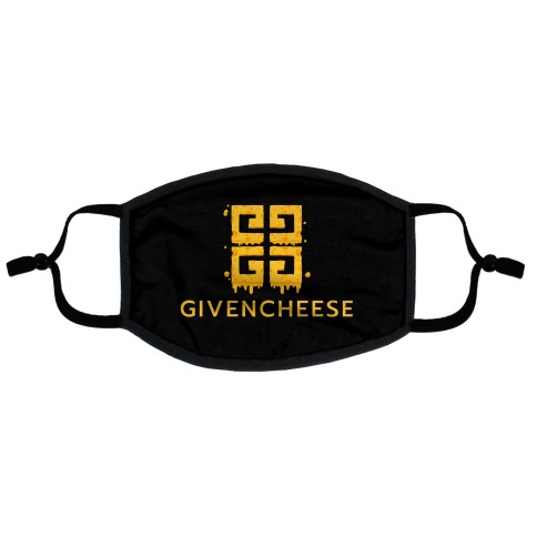 Givencheese Parody Flat Face Mask
