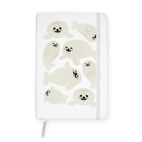 Baby Seals Pattern Study Notebook