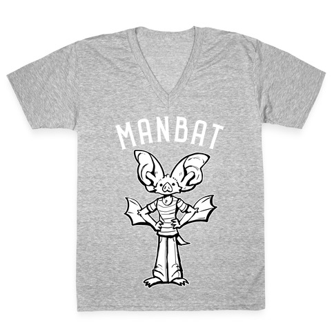Manbat V-Neck Tee Shirt