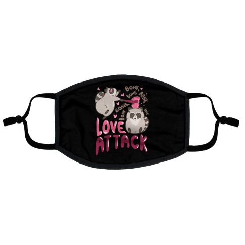 Love Attack Flat Face Mask
