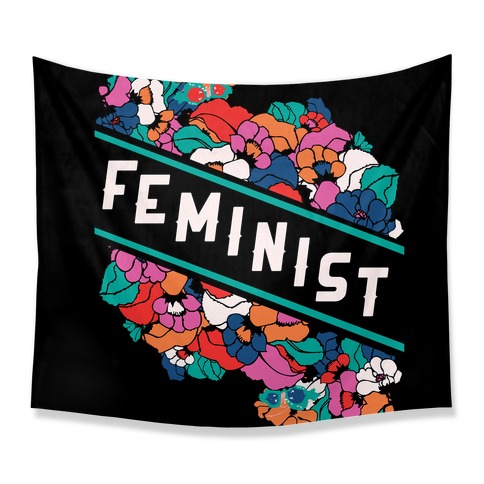 Feminist Floral Tapestry
