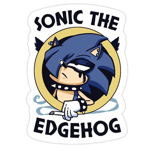 Sonic The Edgehog Die Cut Sticker