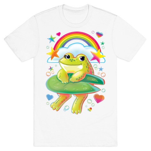 90's Rainbow Frog T-Shirt