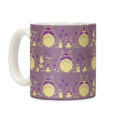 Totoro Pattern Coffee Mug