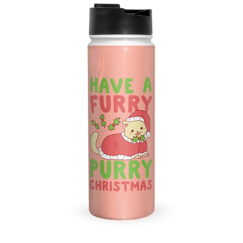 Have a Furry, Purry Christmas Travel Mug