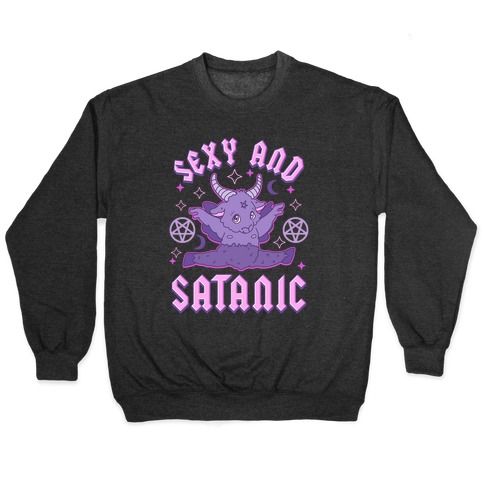 Sexy and Satanic Baphomet Pullover