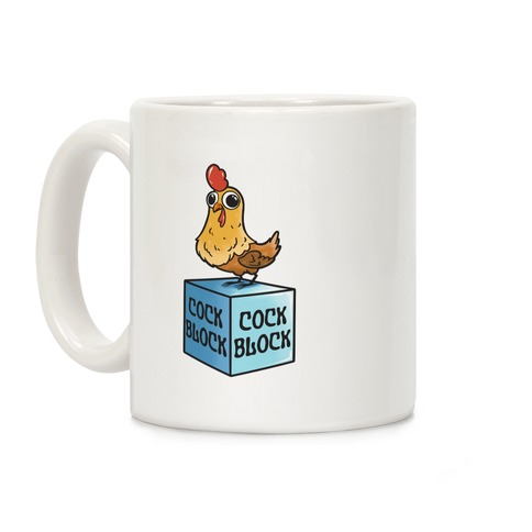 Cock Block Coffee Mug