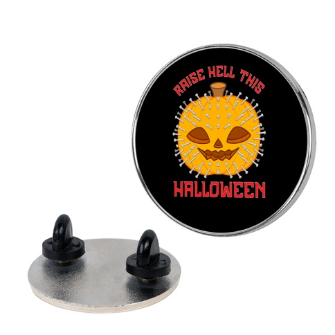 Hellraiser Pumpkin Pinhead Pin