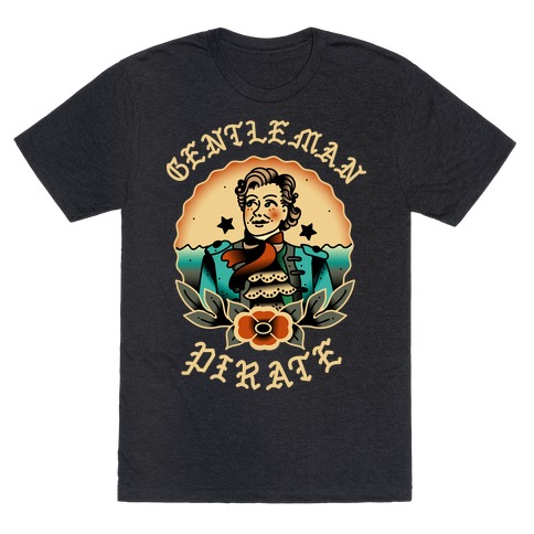 Gentleman Pirate Sailor Jerry Tattoo T-Shirt