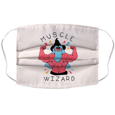 Muscle Wizard Accordion Face Mask